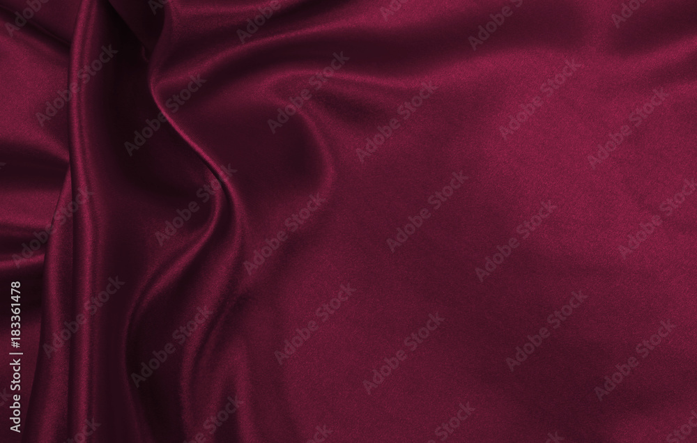 Fototapeta premium Smooth elegant pink silk or satin luxury cloth texture as abstract background. Luxurious valentines day background design