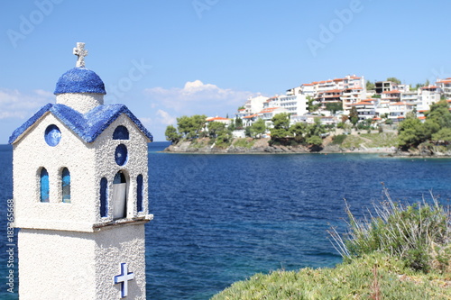 фотографія Small chapel on the seashore