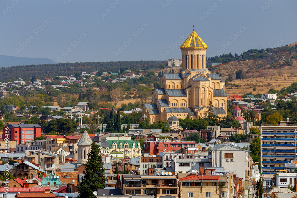 Tbilisi. The Cathedral of the Holy Trinity.