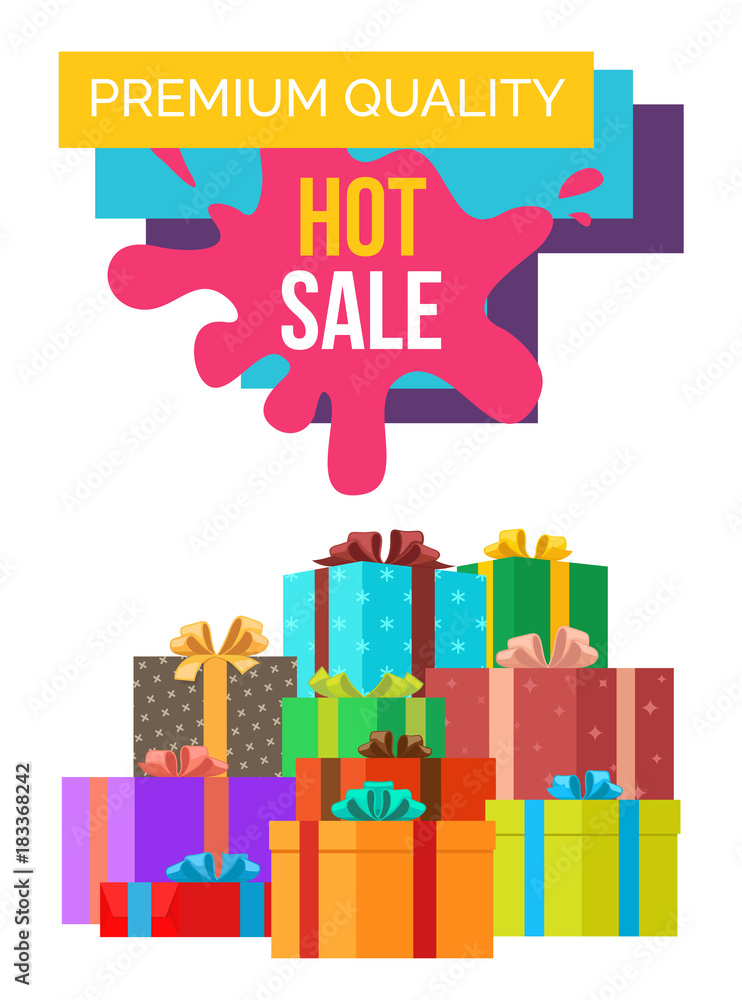 Premium Quality Sale Poster with Discount Value