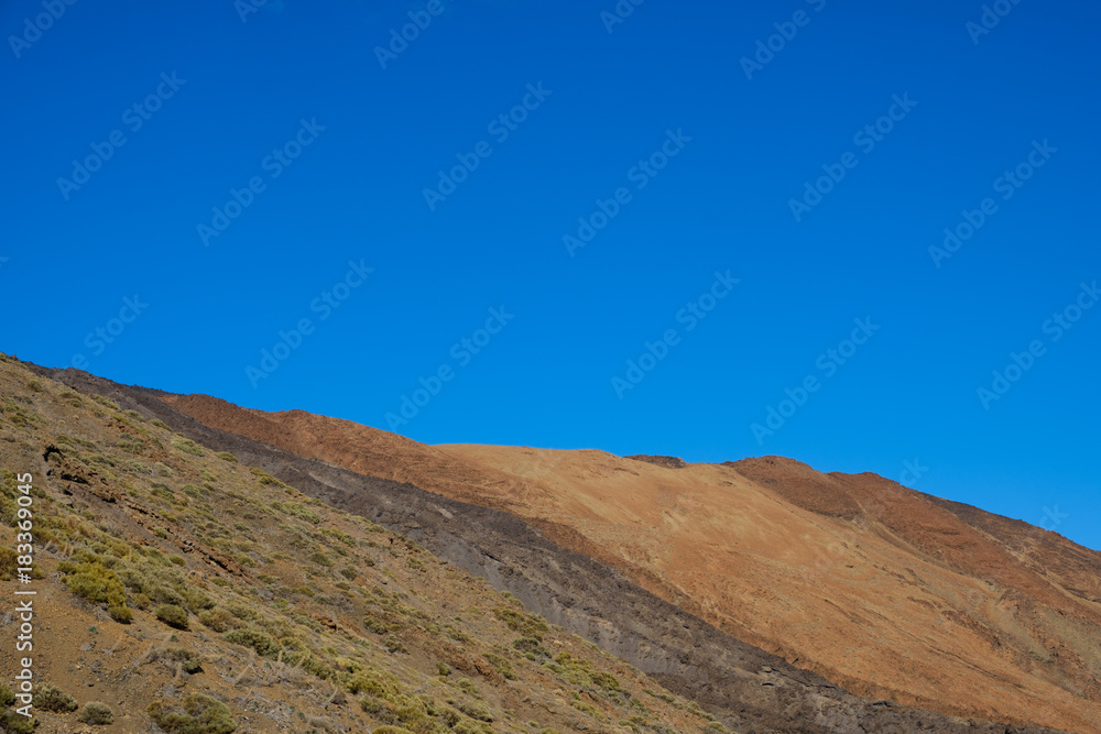 mountain rocks and clear blue sky background mountain rocks and clear blue sky background