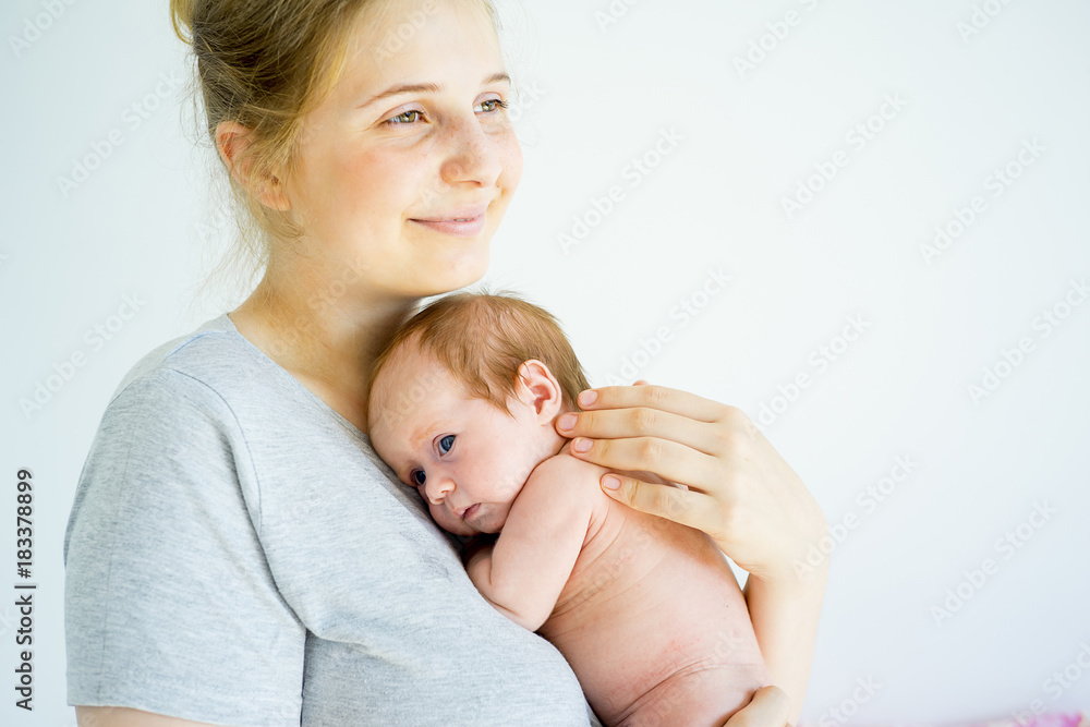 Mother with her baby Mother with her baby