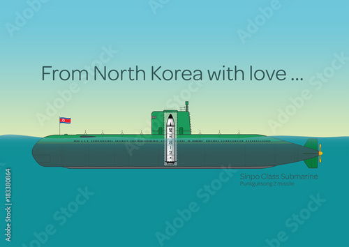 Sinpo Class Submarine From North Korea with love