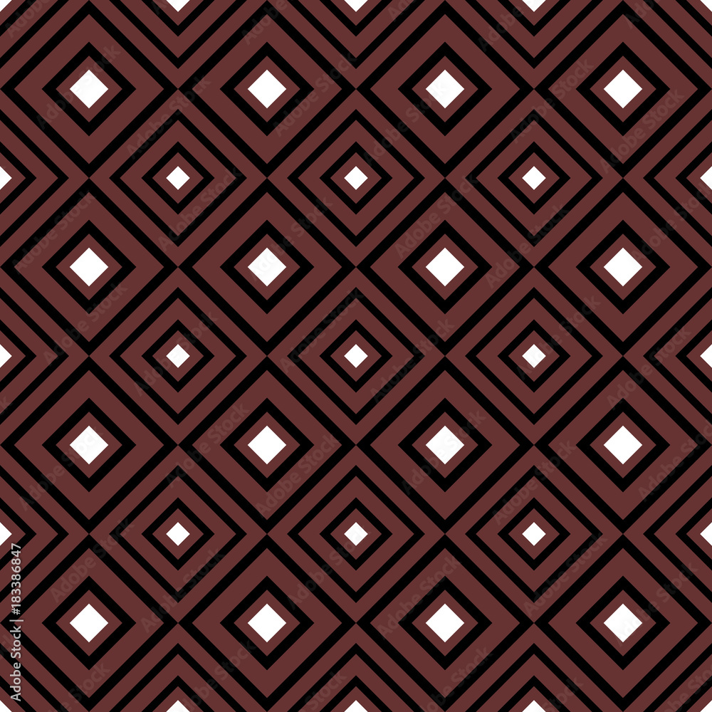 Geometric ornament. Monochrome seamless pattern. Endless texture can be used for wallpaper, pattern fills, surface textures Geometric ornament. Monochrome seamless pattern. Endless texture can be used for wallpaper, pattern fills, surface textures