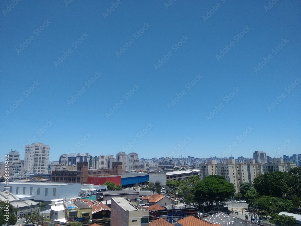 Fototapeta premium Niebo bez chmur w Brazylii