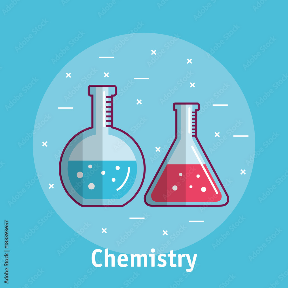 chemistry science poster icon vector illustration design chemistry science poster icon vector illustration design