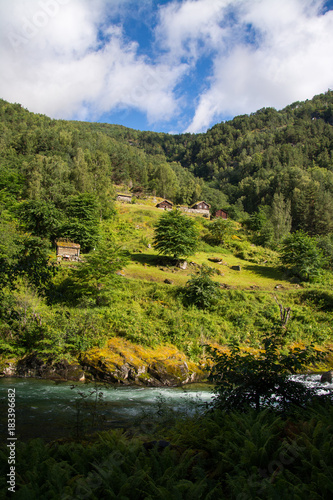 Gehöft Galdane, Sogne og Fjordane, Norwegen photo