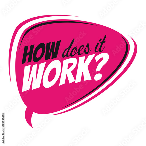 how does it work retro speech balloon