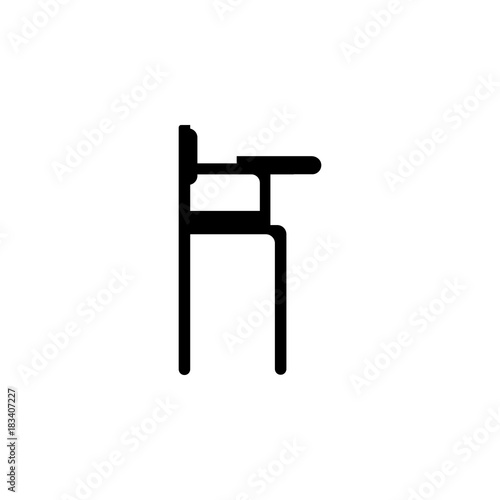 Baby chair icon