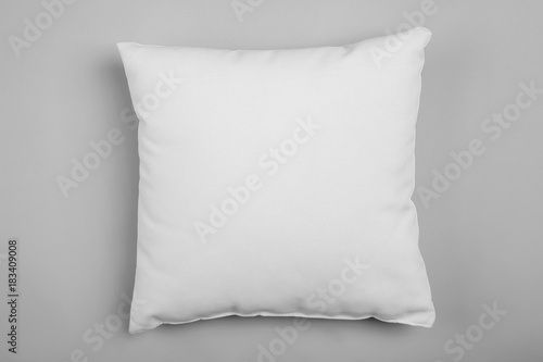 Fototapeta Naklejka Na Ścianę i Meble -  Soft pillow on light background