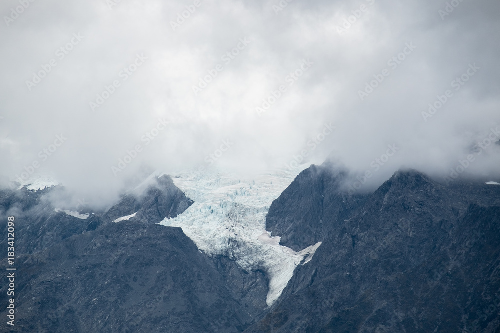Part of Franz Josef glacier, New Zealand Part of Franz Josef glacier, New Zealand
