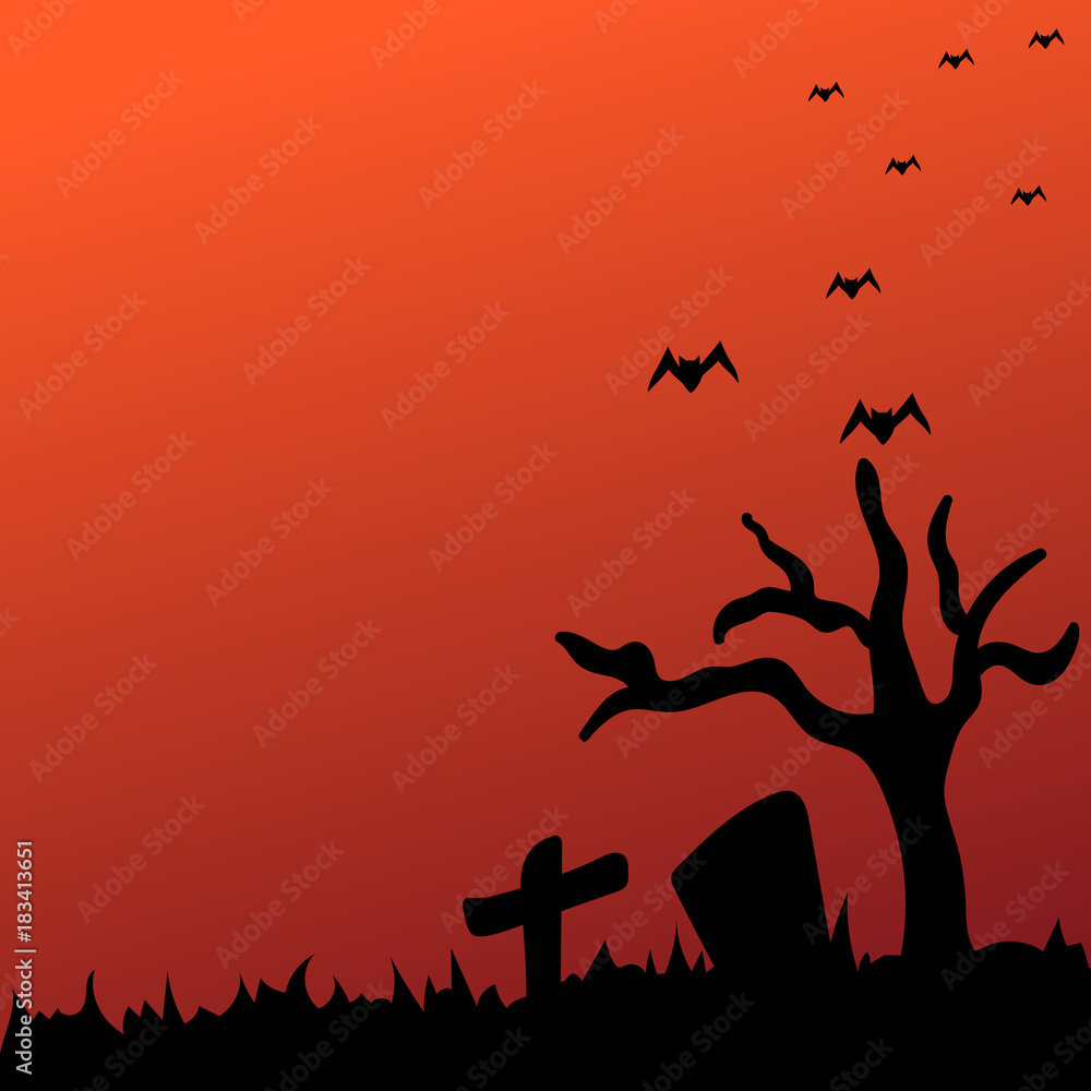 Happy Halloween design background