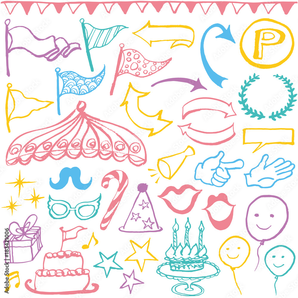 イベント マルシェ 広告イラスト Stock Vector Adobe Stock