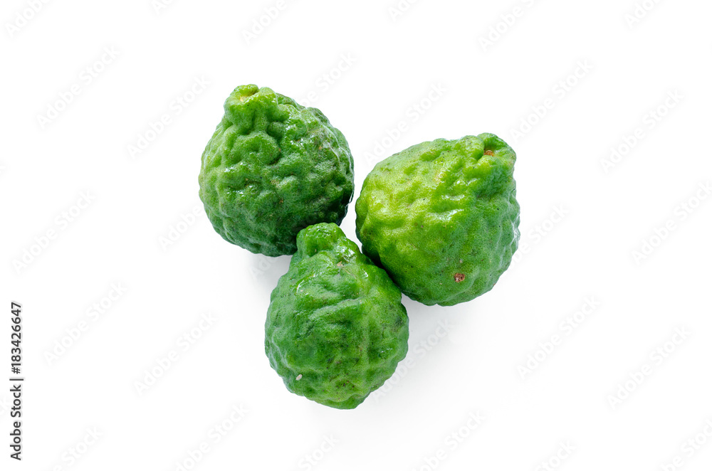 Obraz premium Bergamot fruit isolated on white background