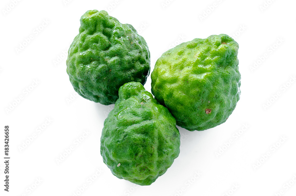 Obraz premium Bergamot fruit isolated on white background
