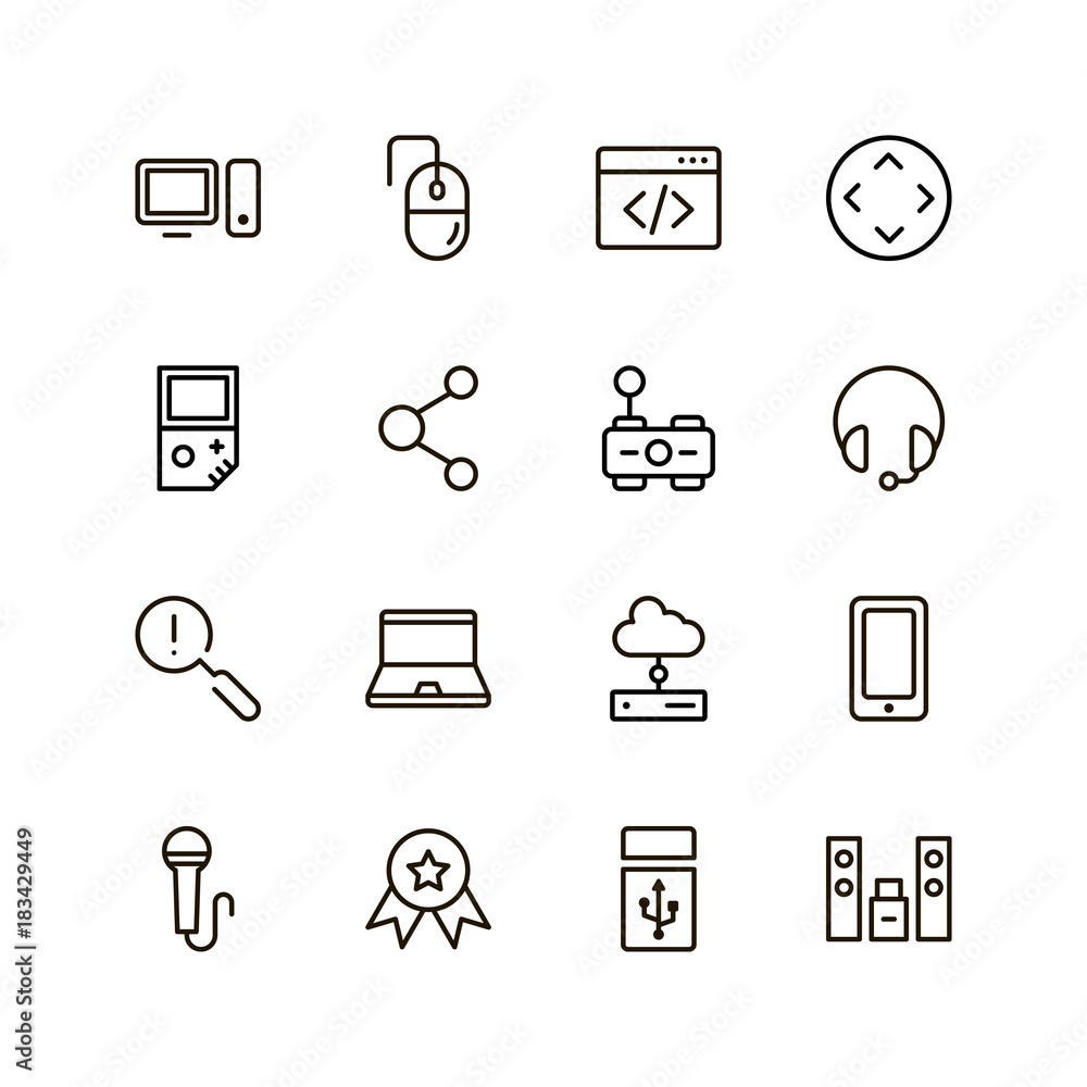 VR game icon VR game icon