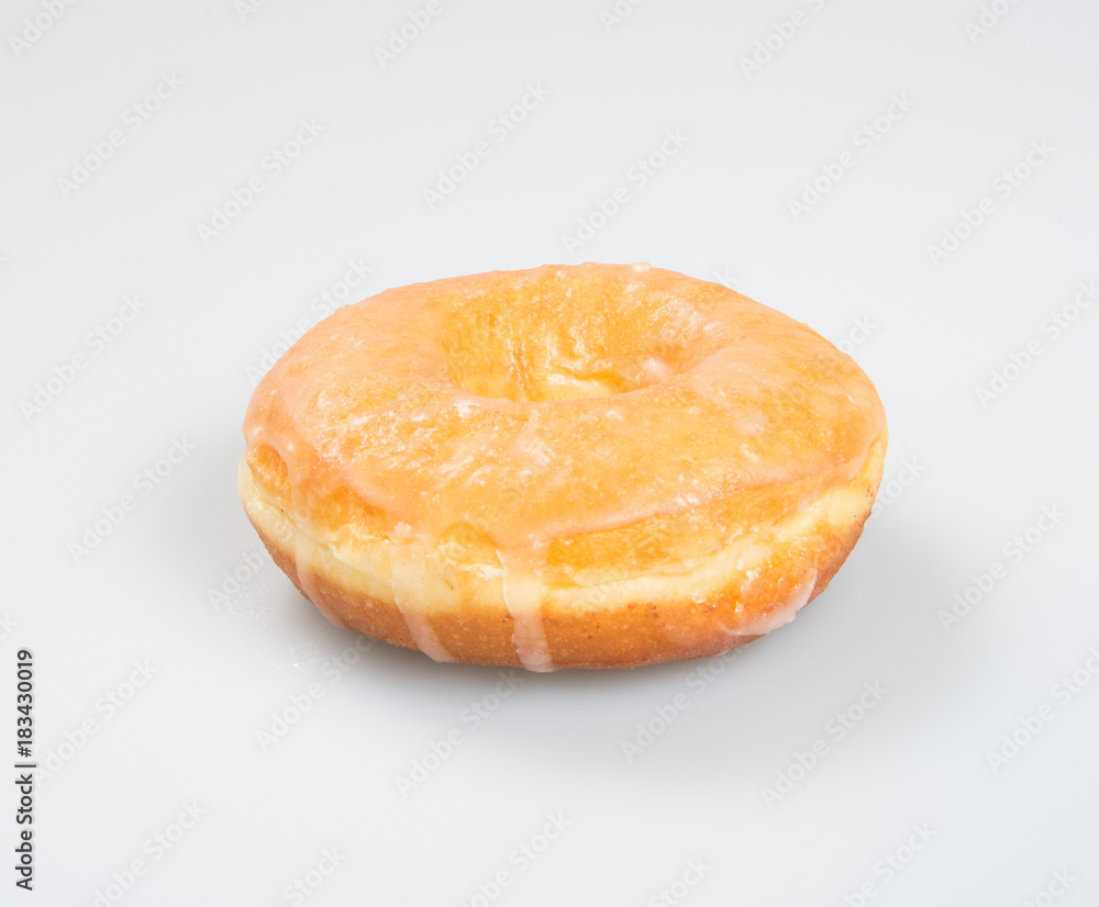 donut or classic donut on a background.