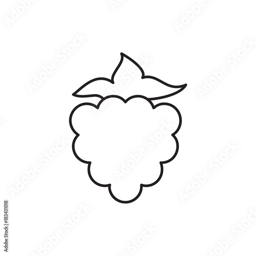 mulberry icon illustration