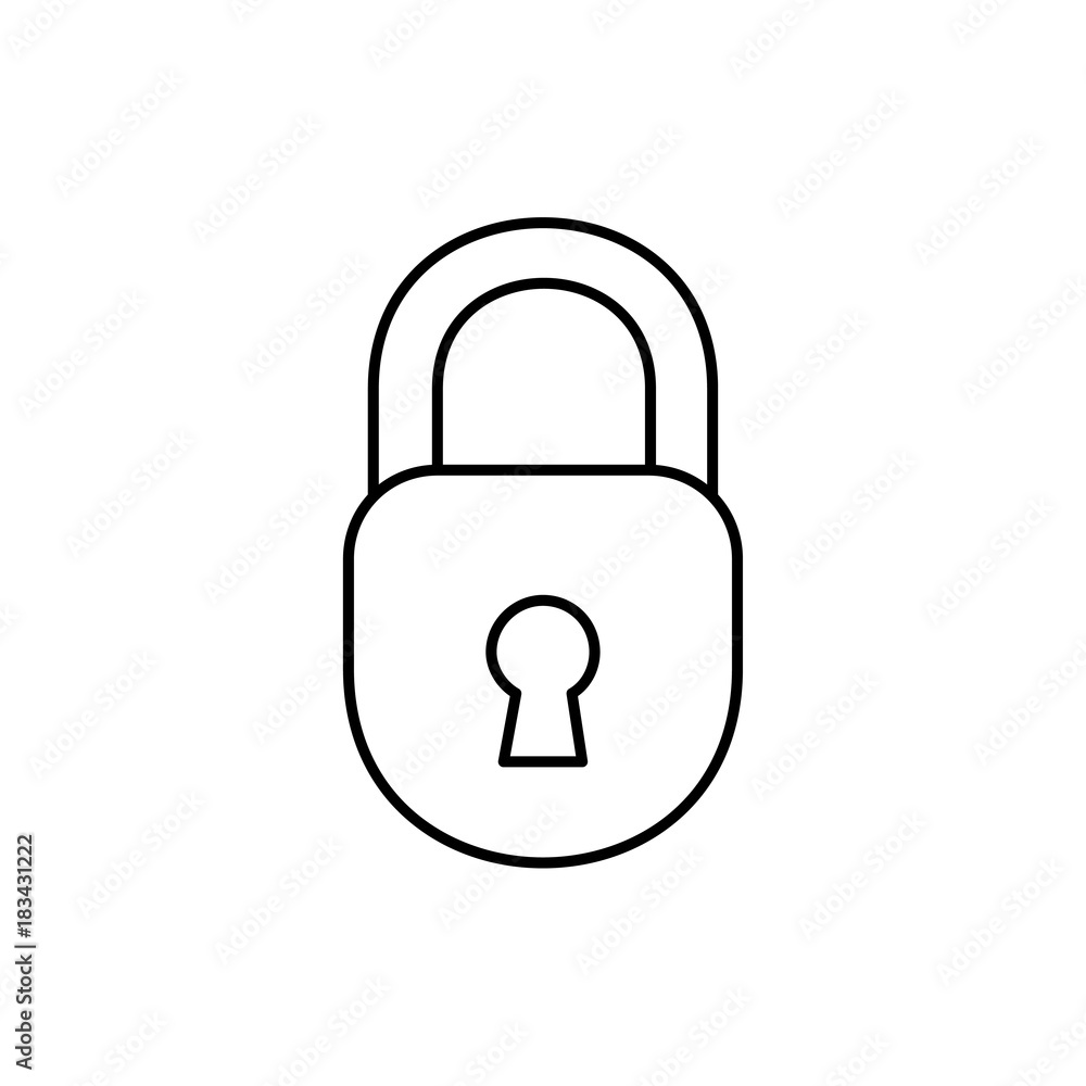 lock icon illustration lock icon illustration