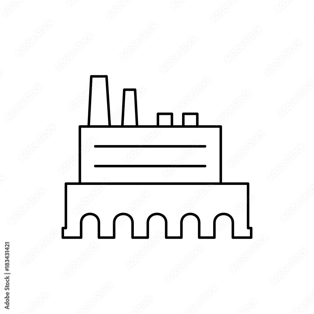 castle icon illustration castle icon illustration