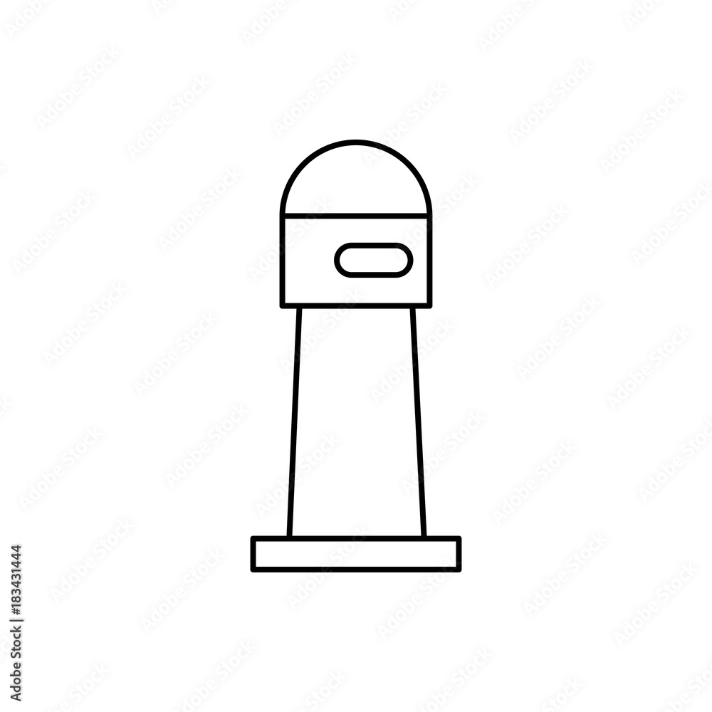 lighthouse icon illustration lighthouse icon illustration