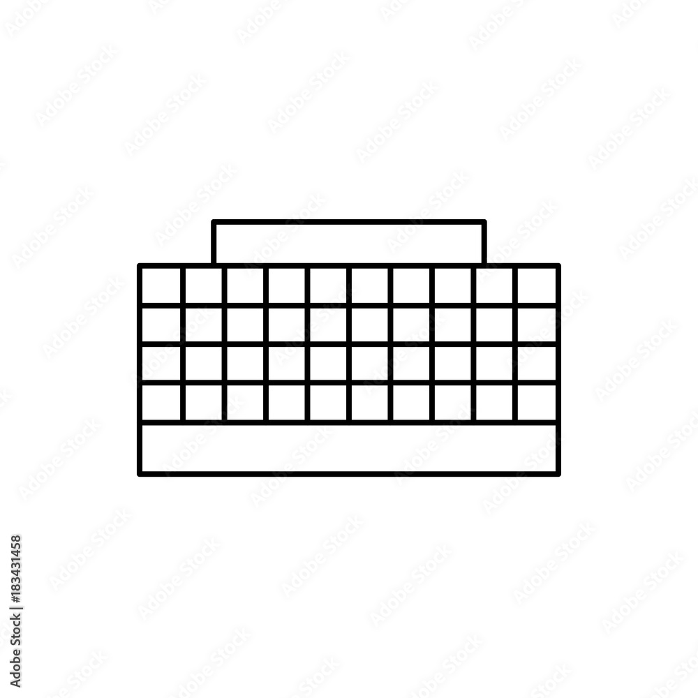 business center building icon illustration business center building icon illustration