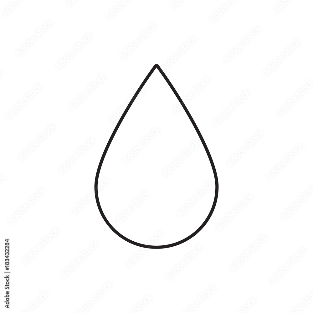 water drop icon illustration water drop icon illustration