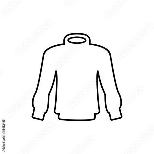 sweater icon illustration