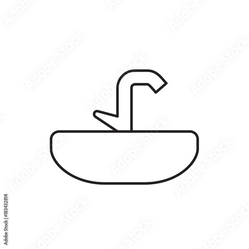 sink icon illustration