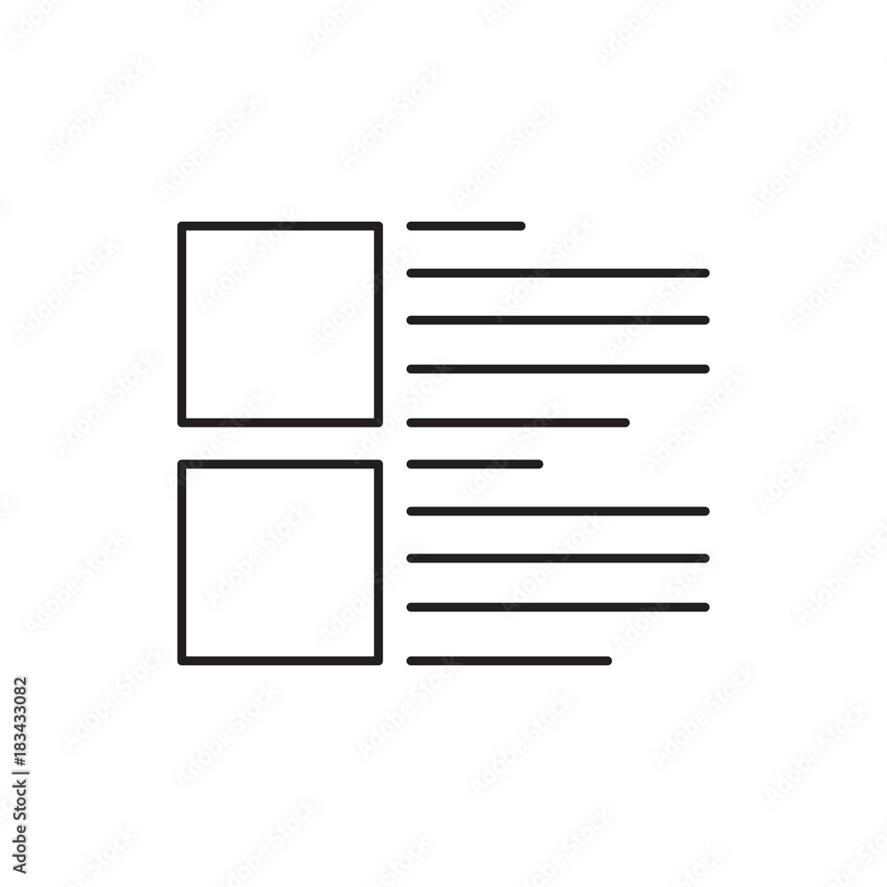 menu icon illustration menu icon illustration