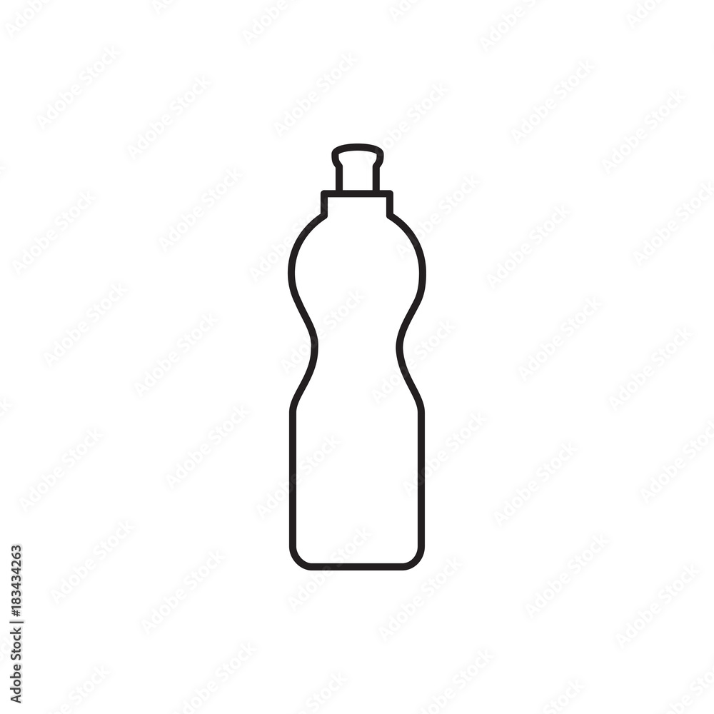fitness bottle icon illustration fitness bottle icon illustration