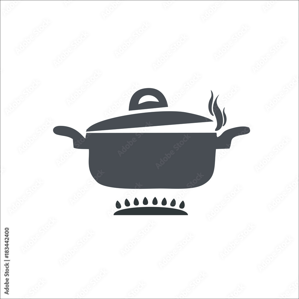 Pan icon. Vector Illustration Pan icon. Vector Illustration