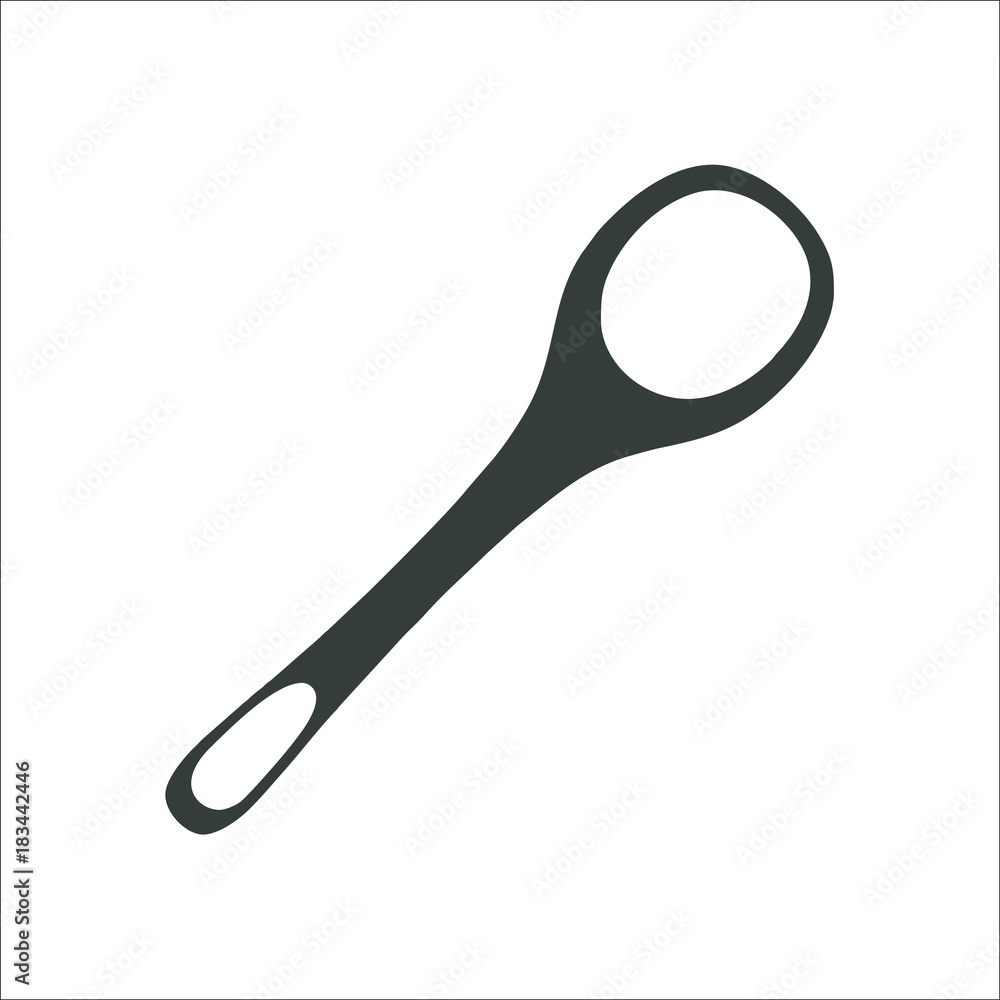Spoon icon. Vector Illustration Spoon icon. Vector Illustration