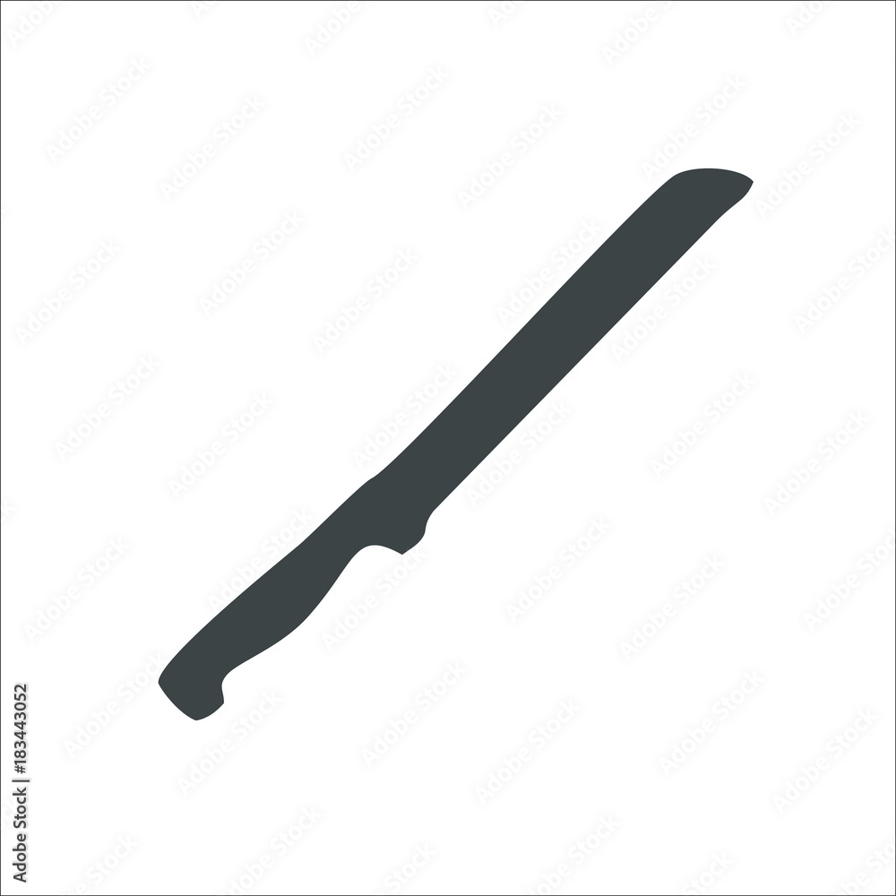 Knife icon. Vector Illustration Knife icon. Vector Illustration