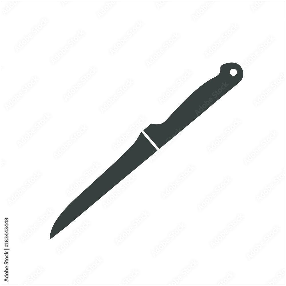 Knife icon. Vector Illustration Knife icon. Vector Illustration