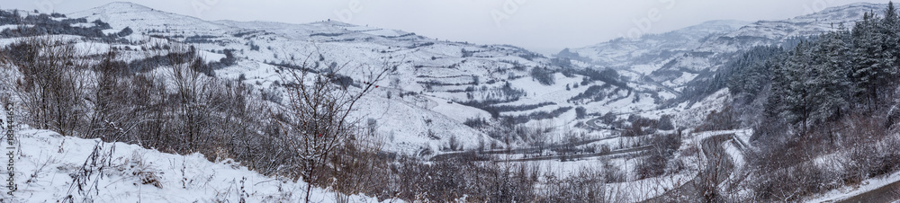 Obraz premium winter panorama