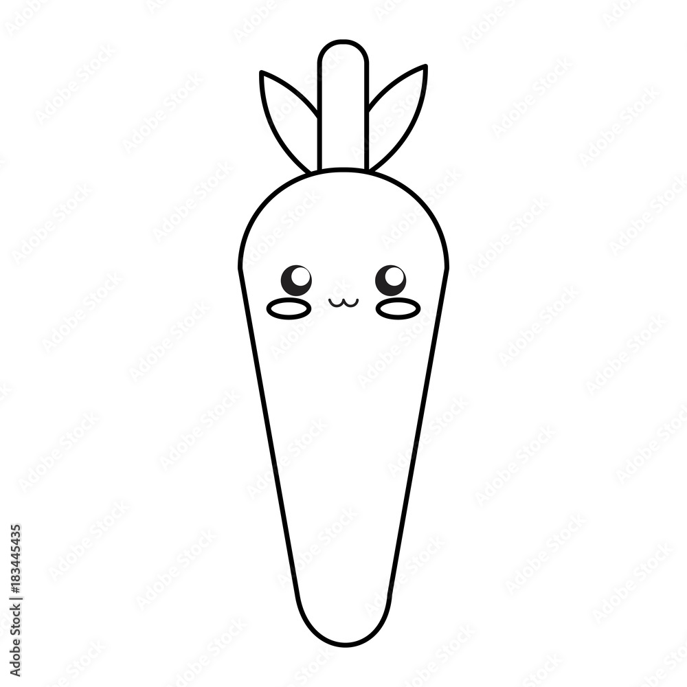 kawaii vegetables design concept kawaii vegetables design concept