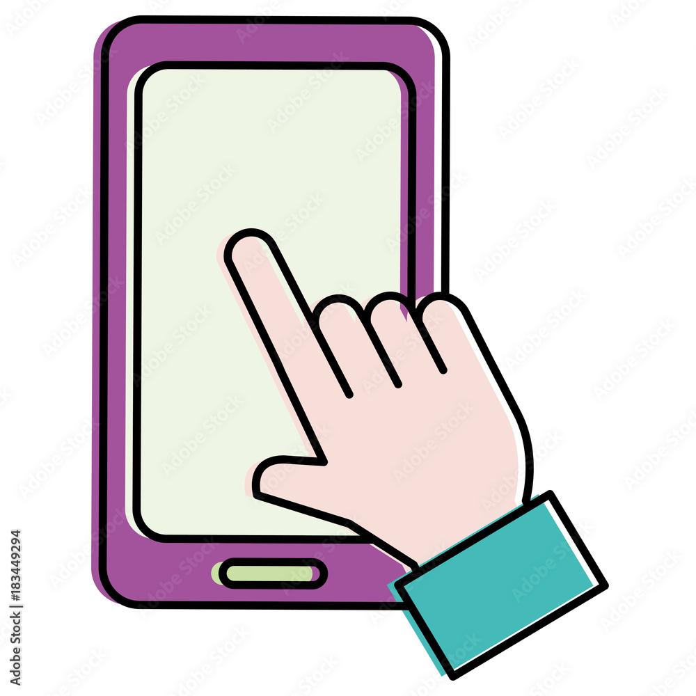 hand with smartphone device isolated icon vector illustration design hand with smartphone device isolated icon vector illustration design