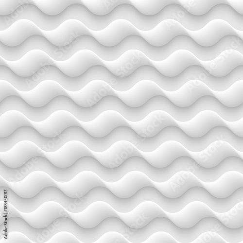 White seamless texture,pattern of abstract waves