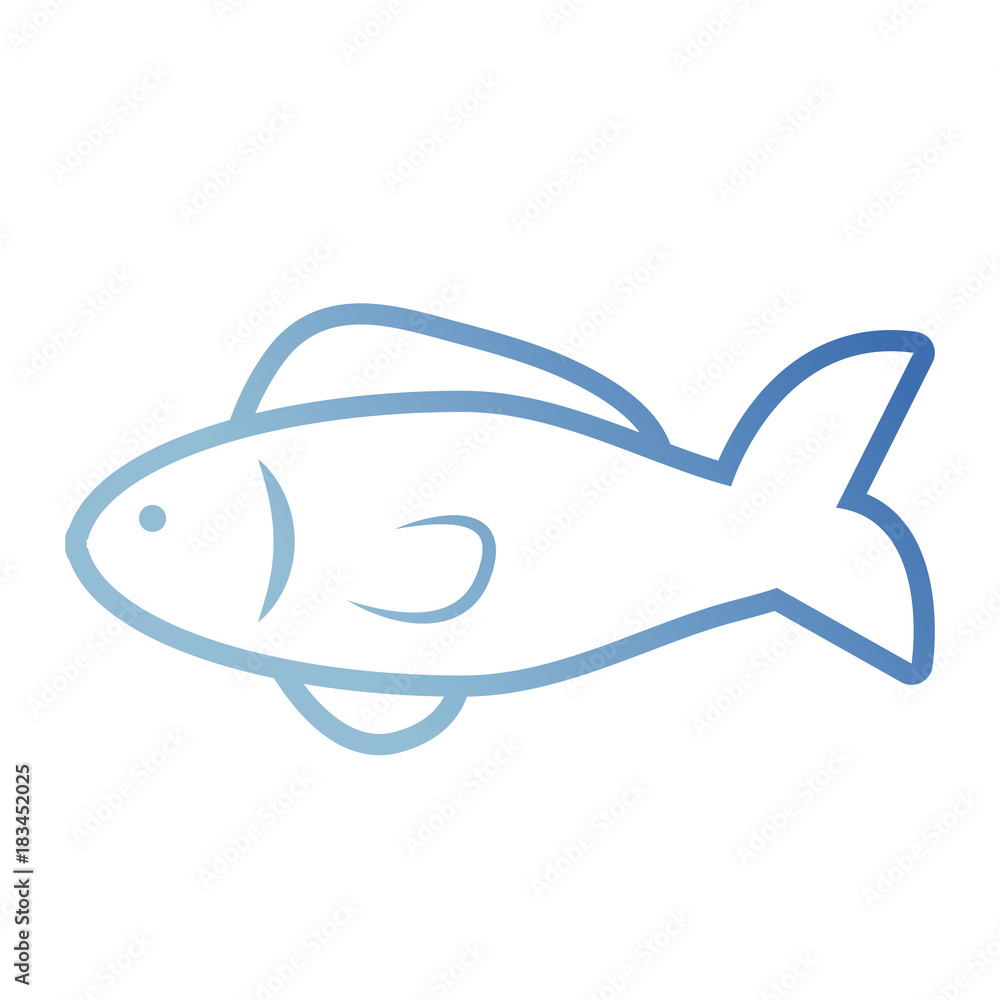 cartoon fish icon image