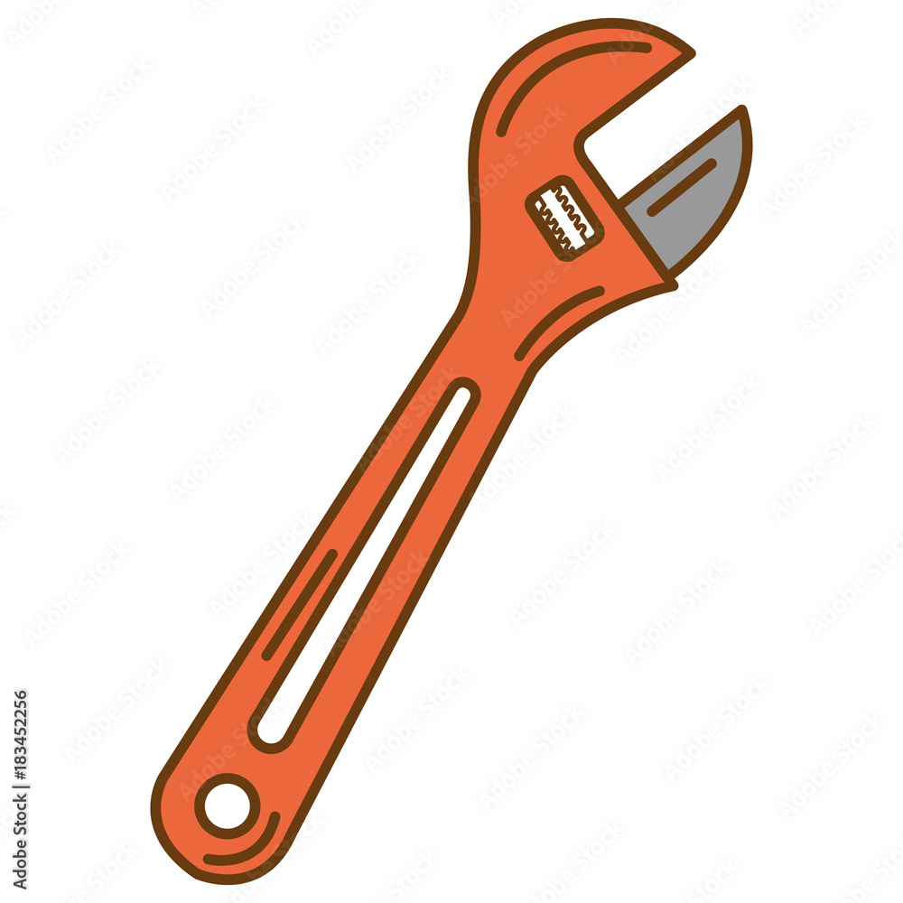 wrench key isolated icon vector illustration design wrench key isolated icon vector illustration design