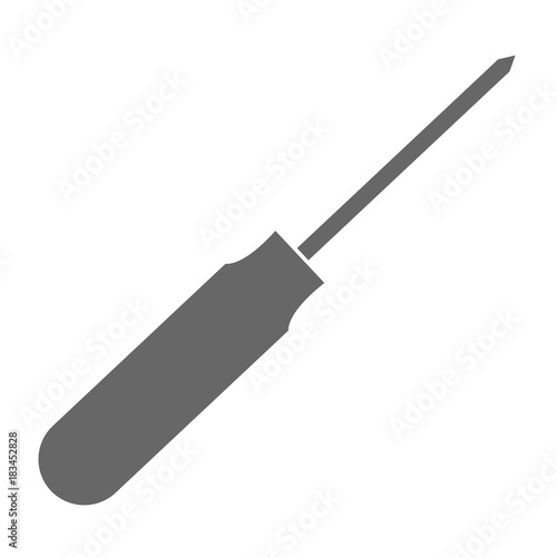 screwdriver tool isolated icon vector illustration design