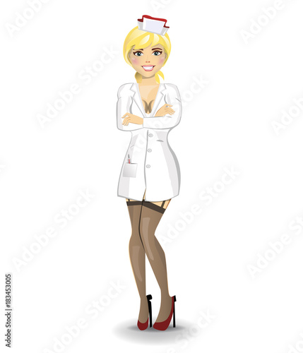 Sexy doctor (girl nurse)