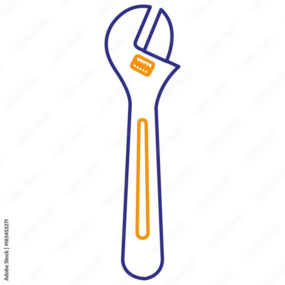wrench key isolated icon vector illustration design wrench key isolated icon vector illustration design