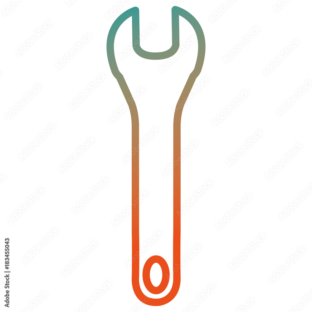 wrench key isolated icon vector illustration design wrench key isolated icon vector illustration design