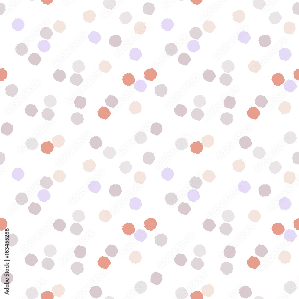 Party celebration confetti dots vector seamless pattern. Party celebration confetti dots vector seamless pattern.