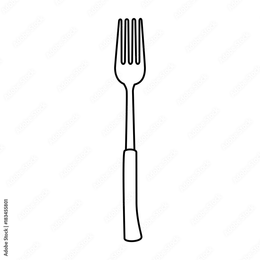 fork cutlery tool icon vector illustration design fork cutlery tool icon vector illustration design