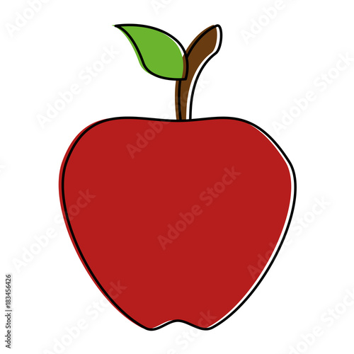 apple fresh isoloated icon vector illustration design