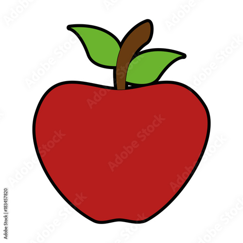 apple fresh isoloated icon vector illustration design