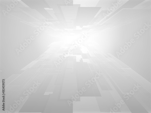 business concept virtual technology gray vector background